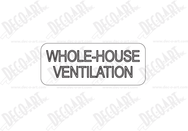 BD-20: Whole-house ventilation. Pack of 100.