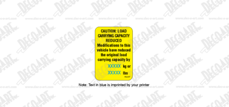 FD-317: Cargo carrying capacity reduced. Laser imprintable. Pack of 50.