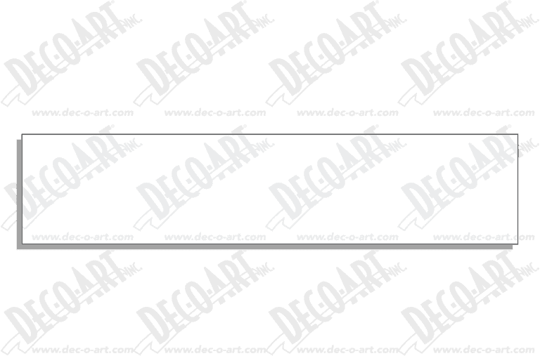 KZ0006 White removable blank labels. Pack of 100. DecOArt