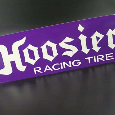 Hoosier Racing Tire Angled